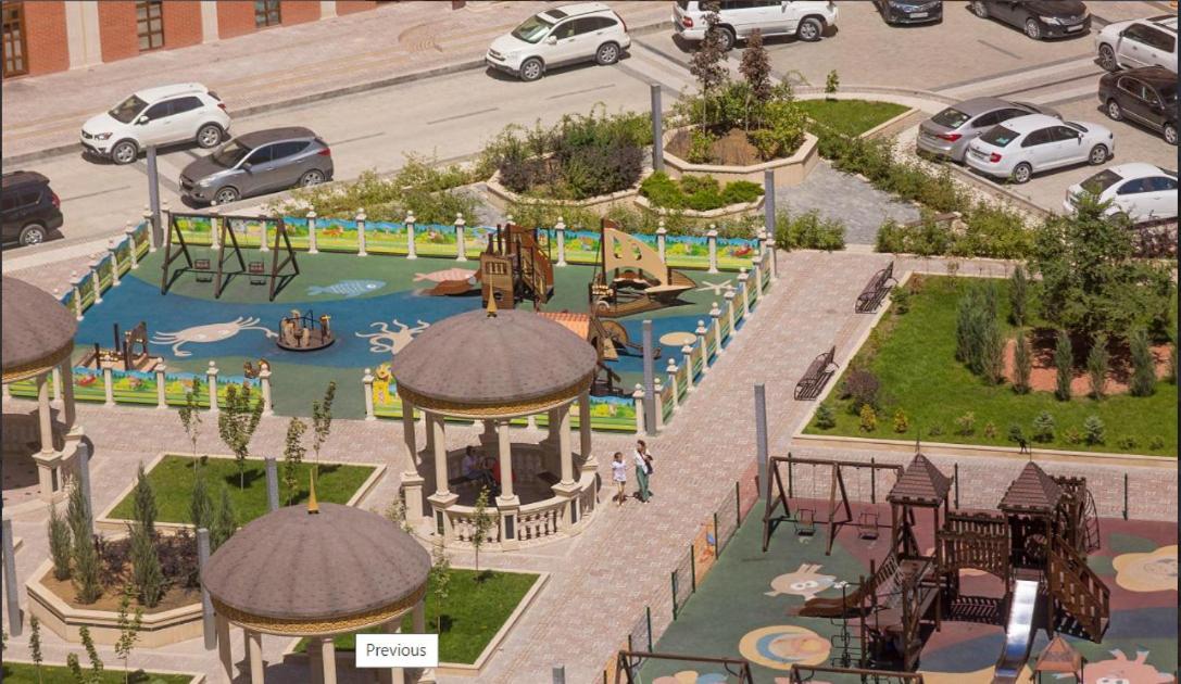 Однокомнатные Апартаменты В Золотом Квадрате Жк Green Plaza Aktau  Kültér fotó